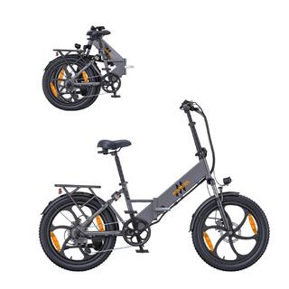 HILLMILES Bicicletta elettrica HillMiles Mile 2 350W 36V13Ah 20" Grigia