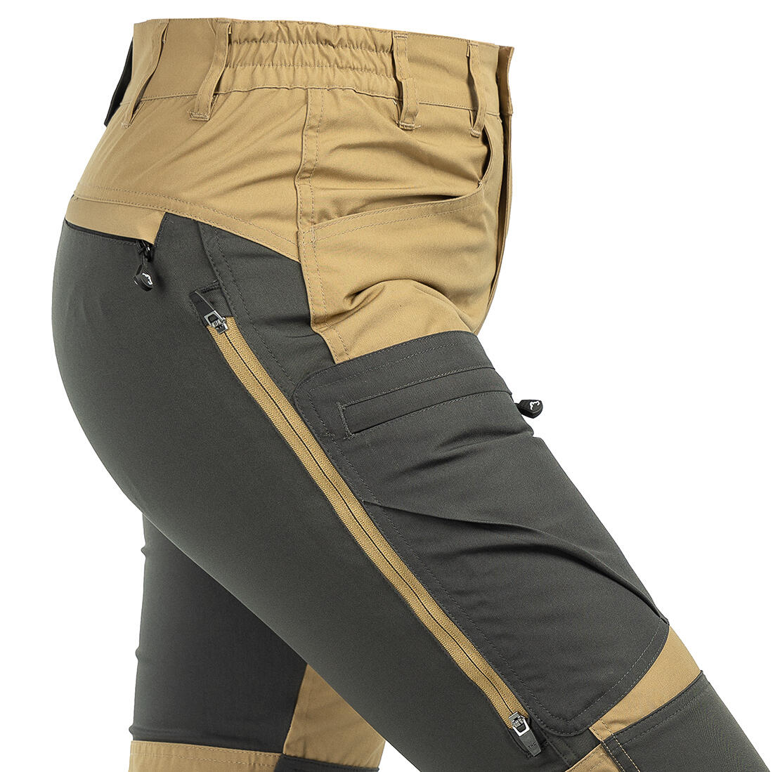 Active-Stretch-Hose für Damen in Khaki 5/6