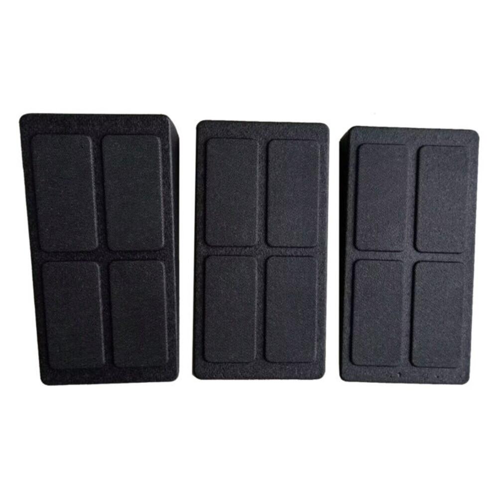 Rampa De Sentadillas EVA 3 Unidades Fitness Negro 2/3