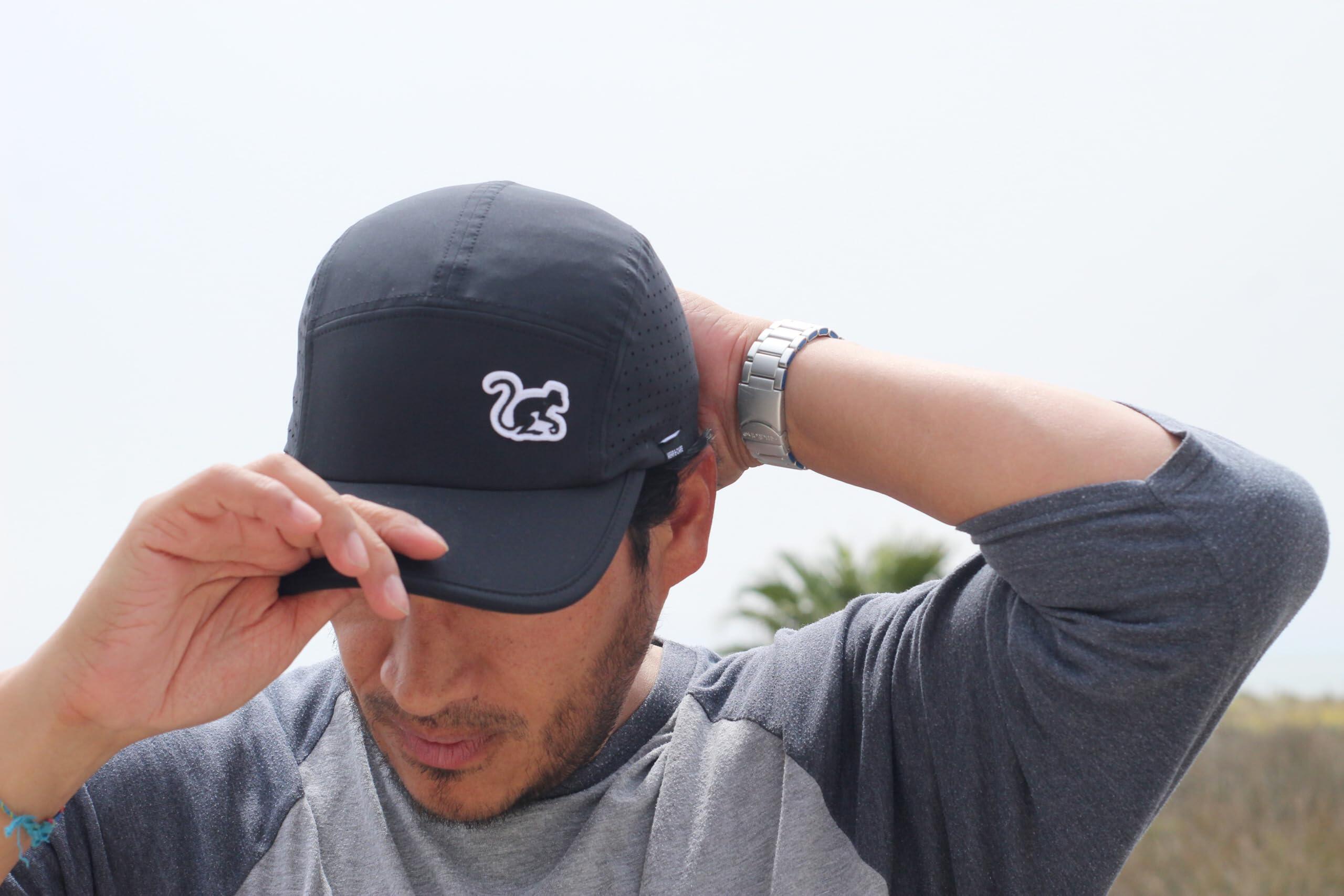 Gorra Sport 5P - Running - Reciclada / Adulto / Talla única (Negro) 6/7