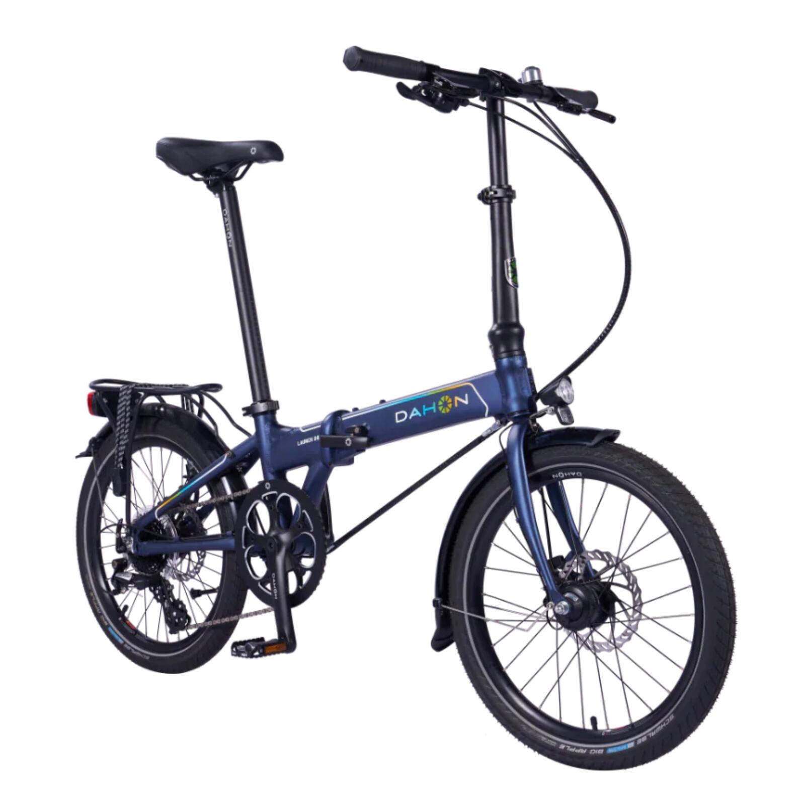 Bicicleta plegable Dahon Launch D8 20 pulgadas Navy / Azul 3/7