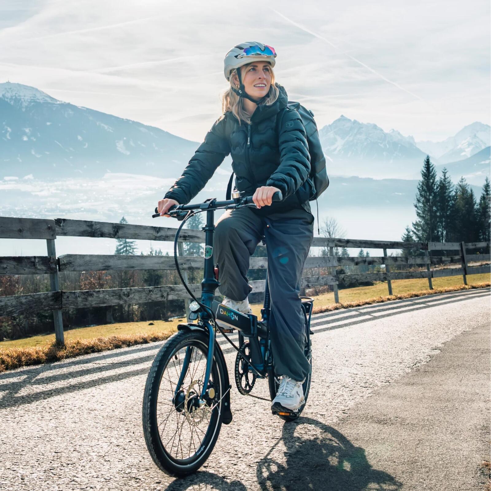 Bicicleta plegable Dahon Launch D8 20 pulgadas Navy / Azul 6/7