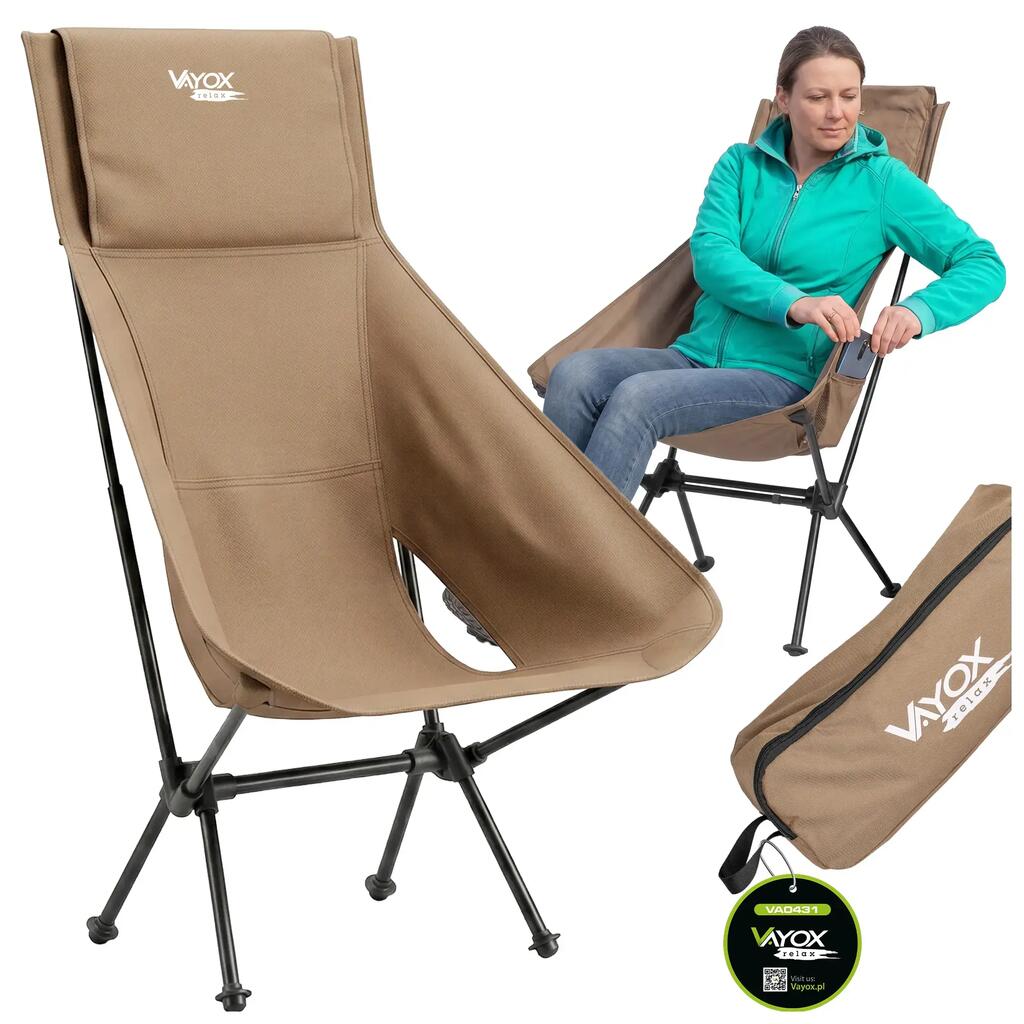 Стол туристически Vayox VA0431 Relax сгъваем 90x60x97cm