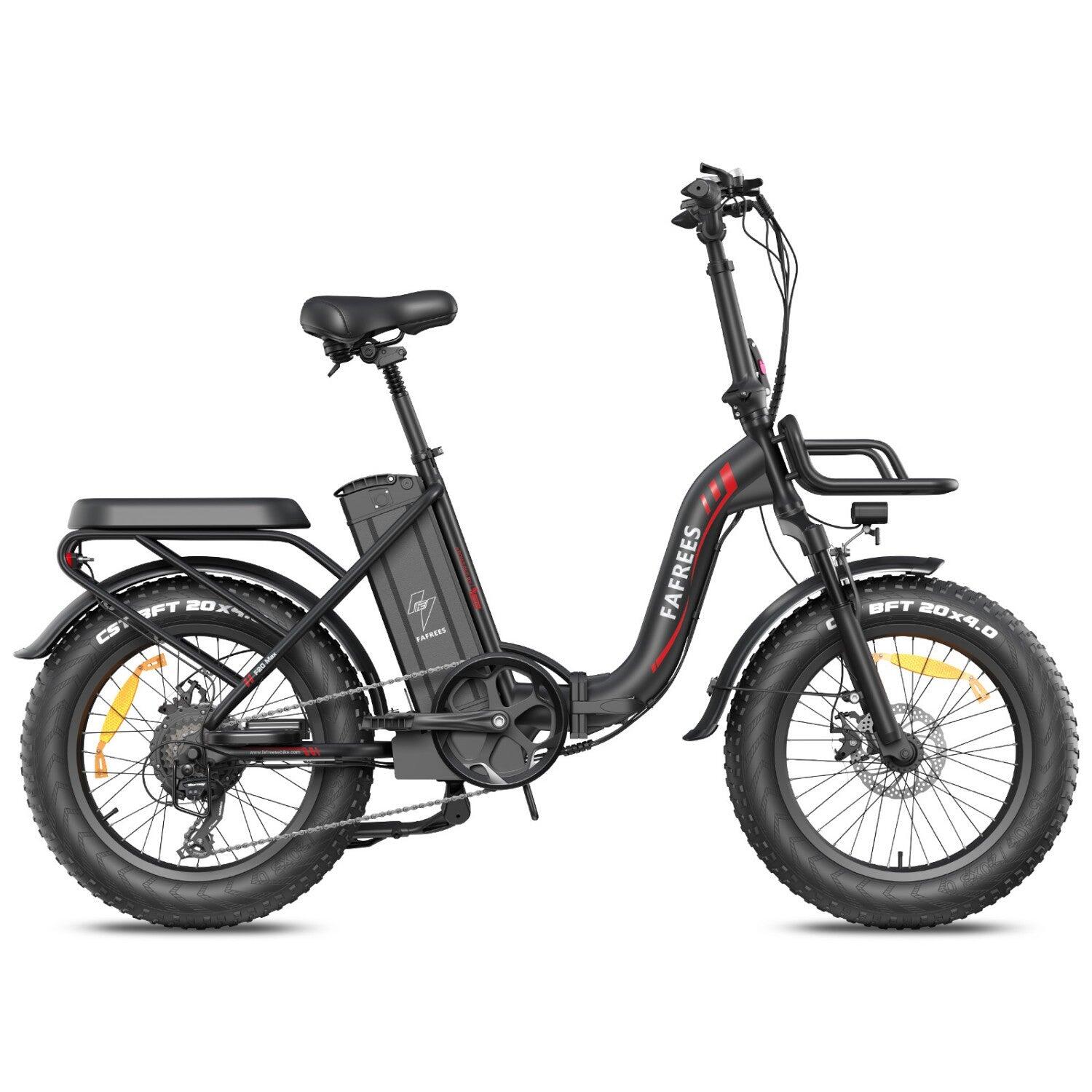 Electric Bike FAFREES F20 Max 500W 48V30AH Pneu 20" Preto 5/5