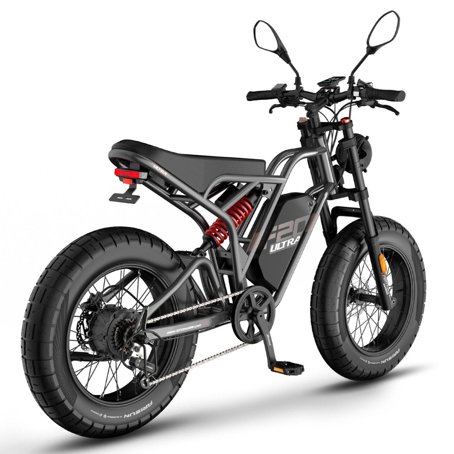 E-bike FAFREES F20 Ultra (Homologação UE L1e-B) 750W 48V25AH 20" Cinza 5/5