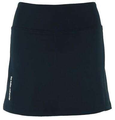 Indian maharadja kadiri rok dames - zwart, hoge taille met shorty