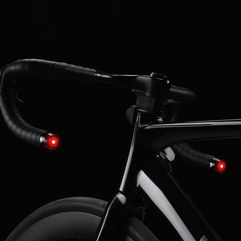 Lampy bezpieczeństwa LED do kierownicy rowerowej 3 tryby 1 para 5/5