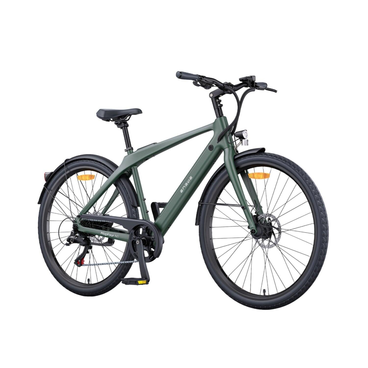 ENGWE N1 AIR 250W 36V10Ah bicicleta eléctrica 27,5" Verde 2/5