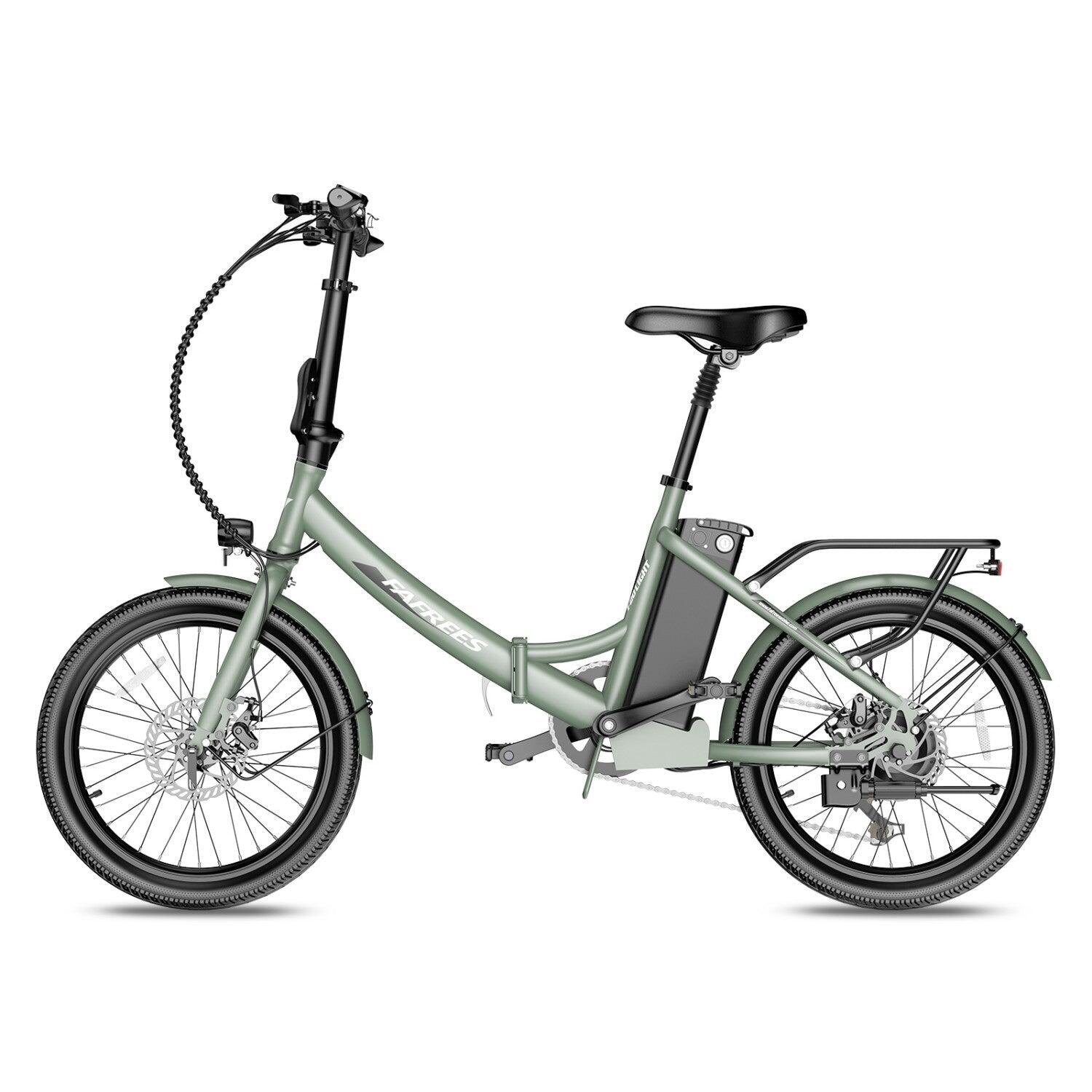 Bicicleta Elétrica FAFREES F20 LIGHT 250W 36V20Ah 20" Verde 5/5