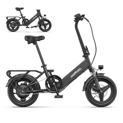 Vélo Électrique HillMiles Mile 1 250W 36V10.4AH 14" Noir
