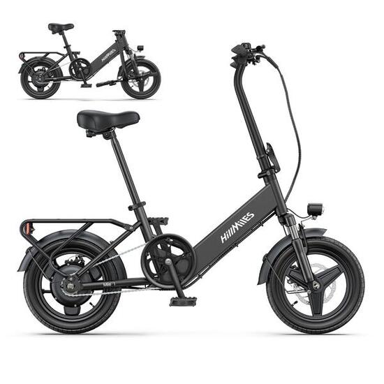 Vélo Électrique HillMiles Mile 1 250W 36V10.4AH 14" Noir