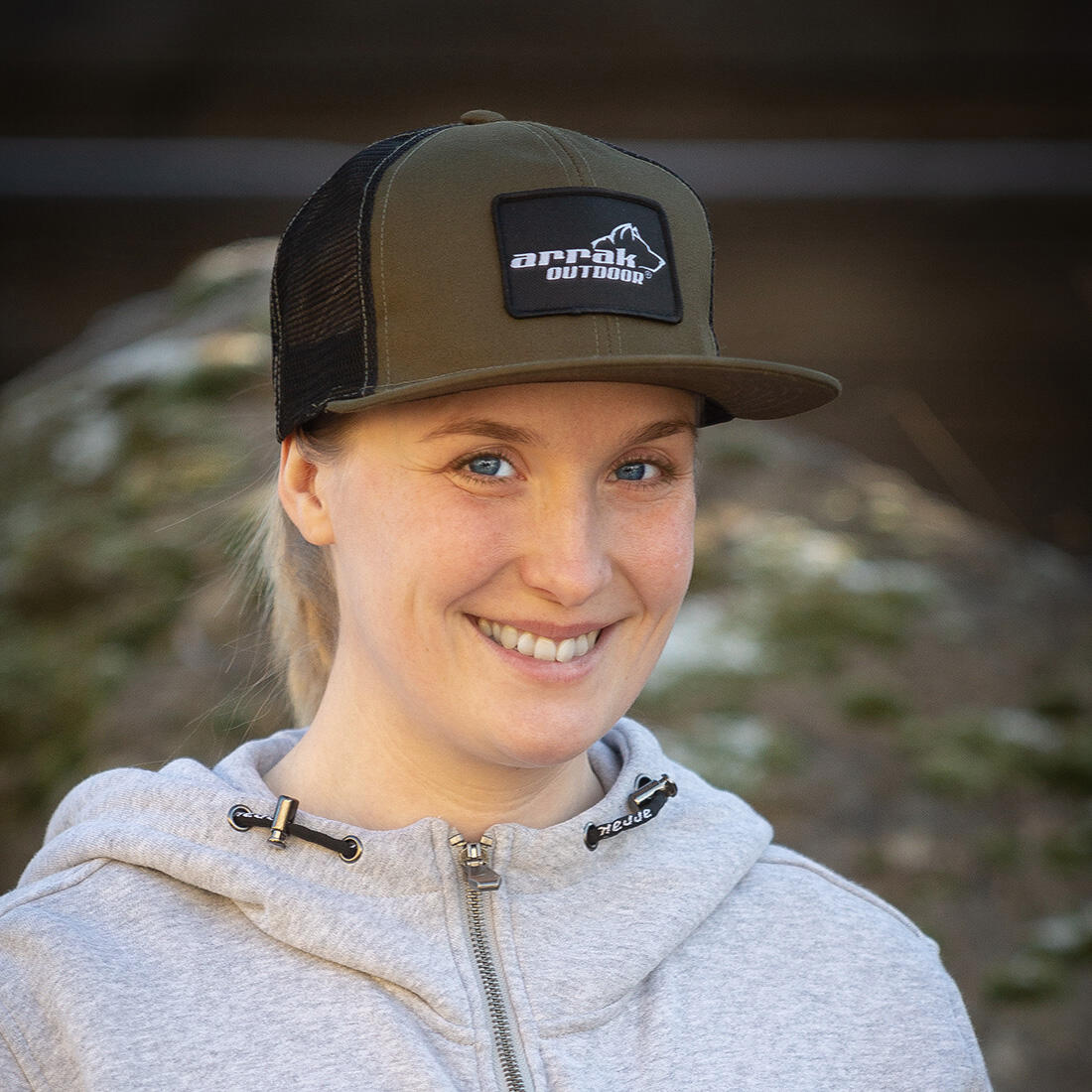 Arrak Trucker-Cap in Olivgrün 2/5