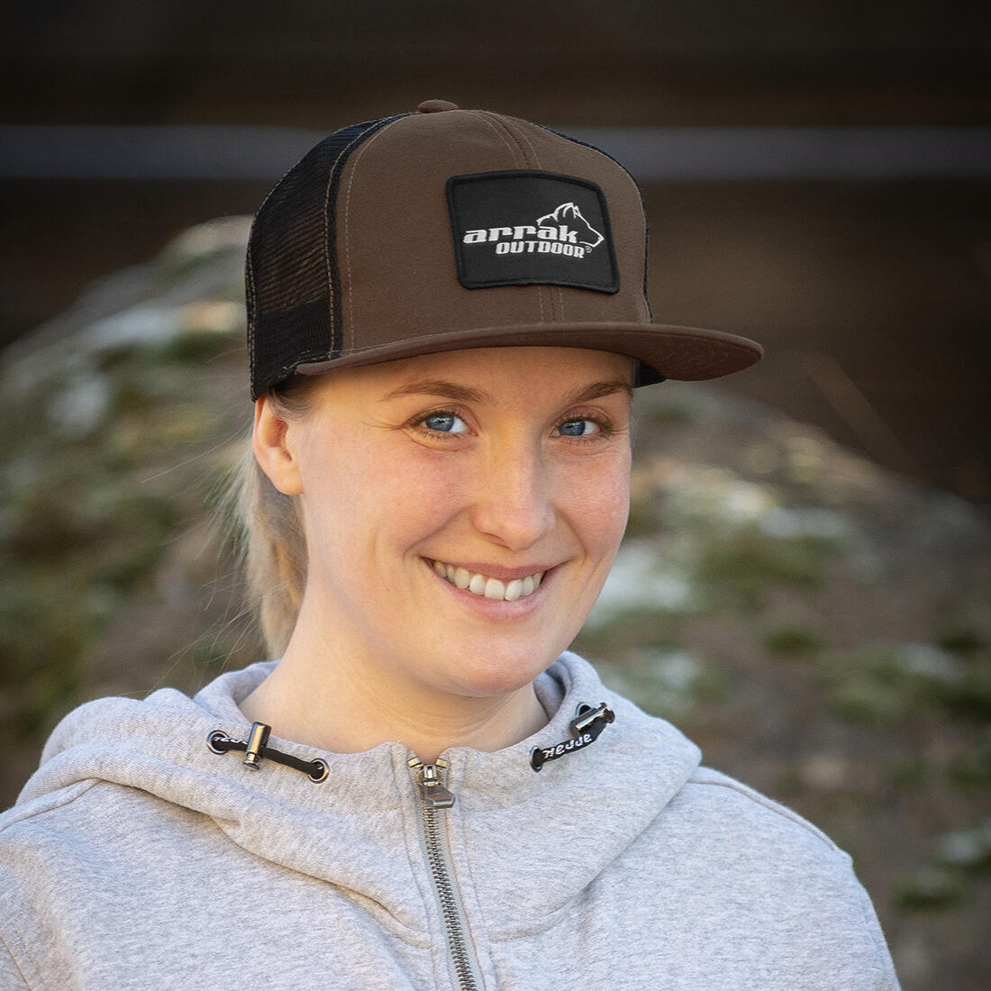 Casquette trucker Arrak marron 2/6