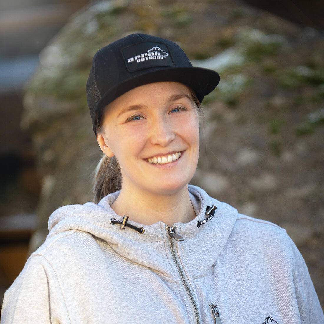 Arrak Trucker-Cap in Schwarz 2/6