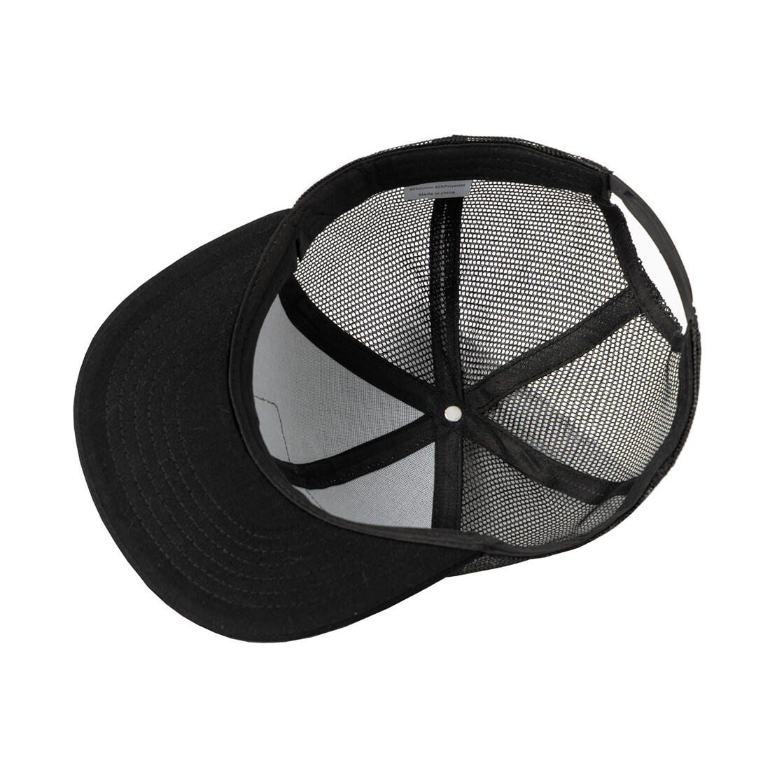 Arrak Trucker-Cap in Schwarz 6/6