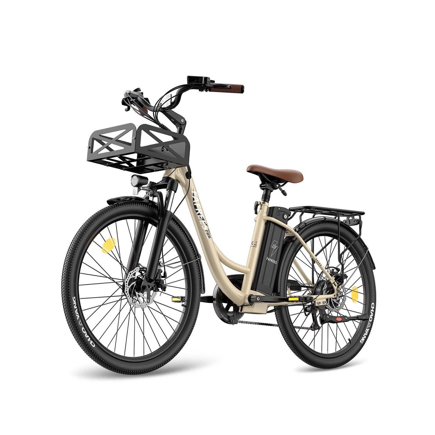 FAFREES F26 Lasting Bicicleta Eléctrica 250W 36V25Ah 26x1.95" 
Bianco Avorio 3/5