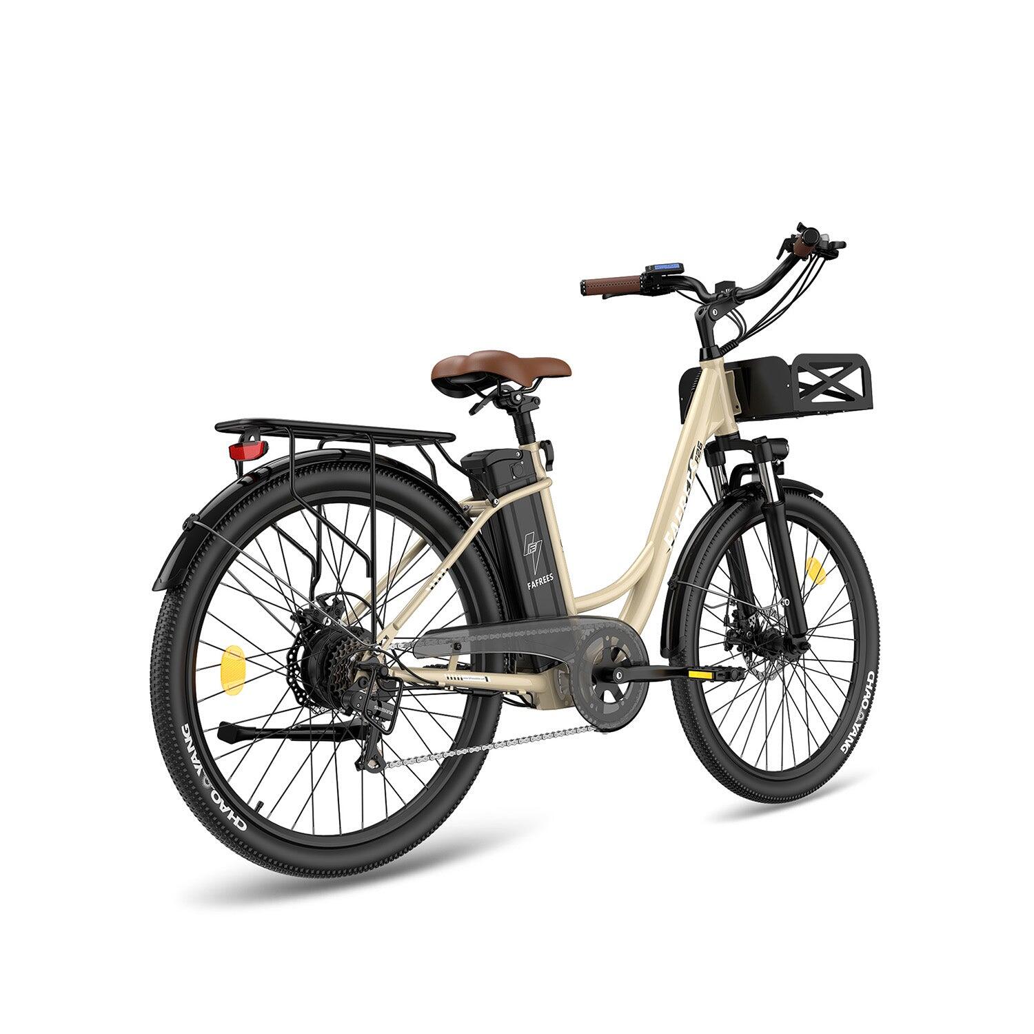 FAFREES F26 Lasting Bicicleta Eléctrica 250W 36V25Ah 26x1.95" 
Bianco Avorio 5/5