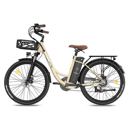 Vélo électrique FAFREES F26 Lasting 250W Batteries 36V25Ah Blanc Ivoire