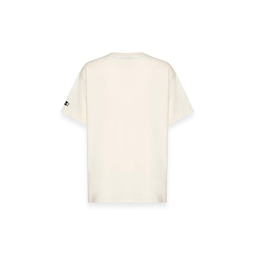 T-shirt relaxed fit da bambino con patch logo minimal 3/3