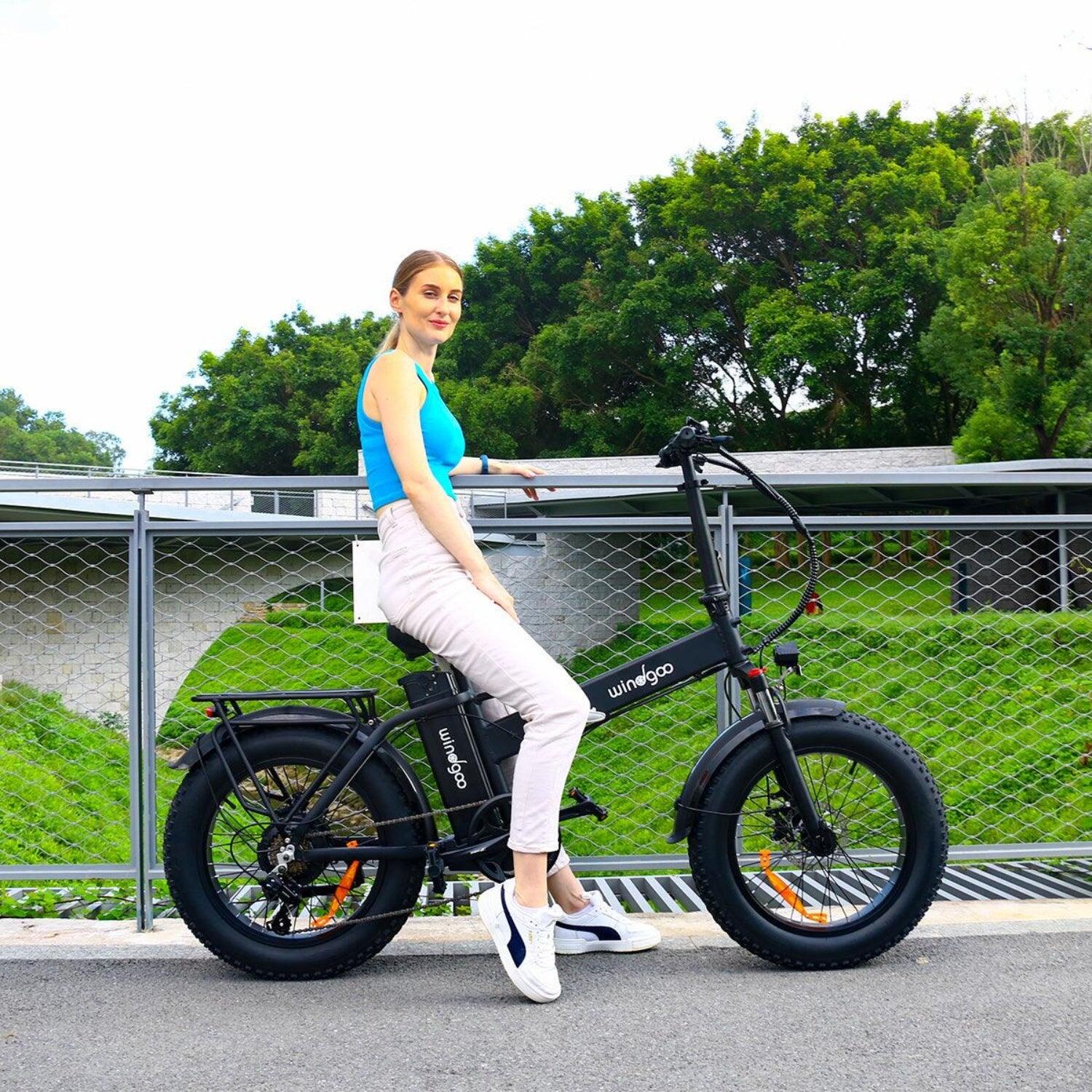 Windgoo F21 Pro Elektrische Fiets 250W 48V 12.5Ah Zwart 4/5