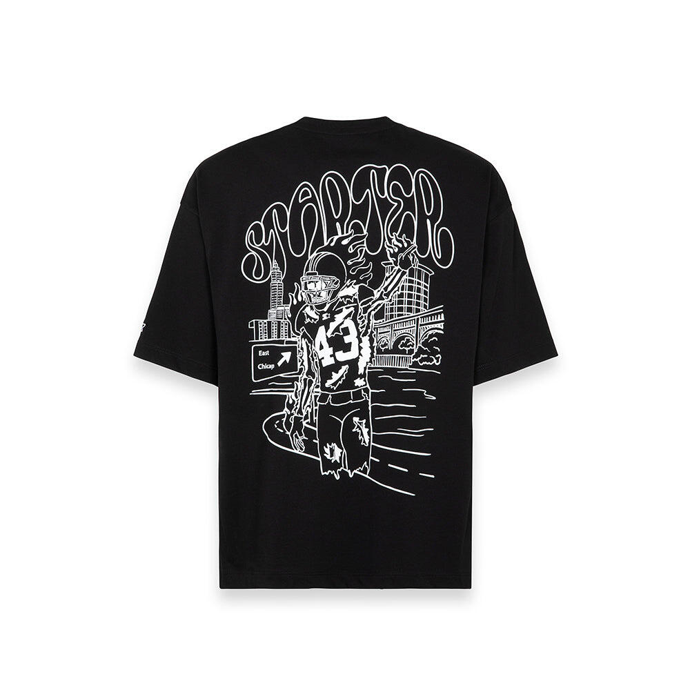 T-shirt Street Hero Graphic NERO 2/5
