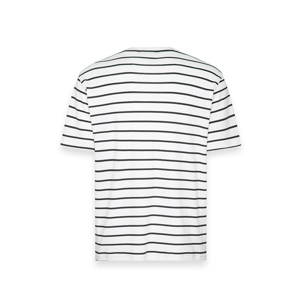 T-shirt Oversize Essential Stripes BIANCO/NERO 2/6
