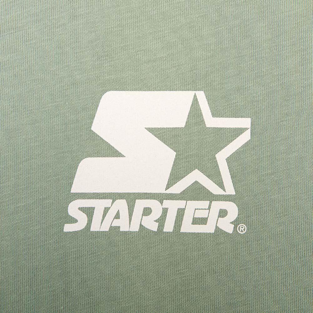 Gilet con cappuccio Iconic Starter VERDE POLVERE 3/6