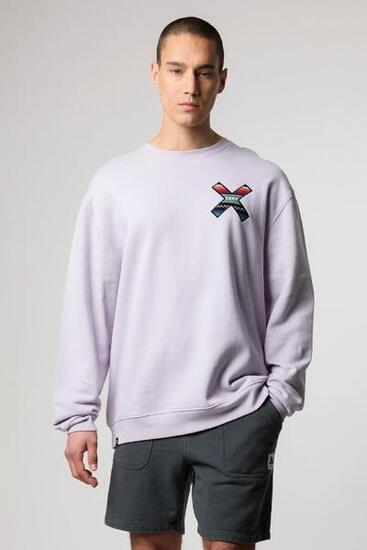 Sudadera Blue Banana Light Lilac de Algodón 100% Orgánico