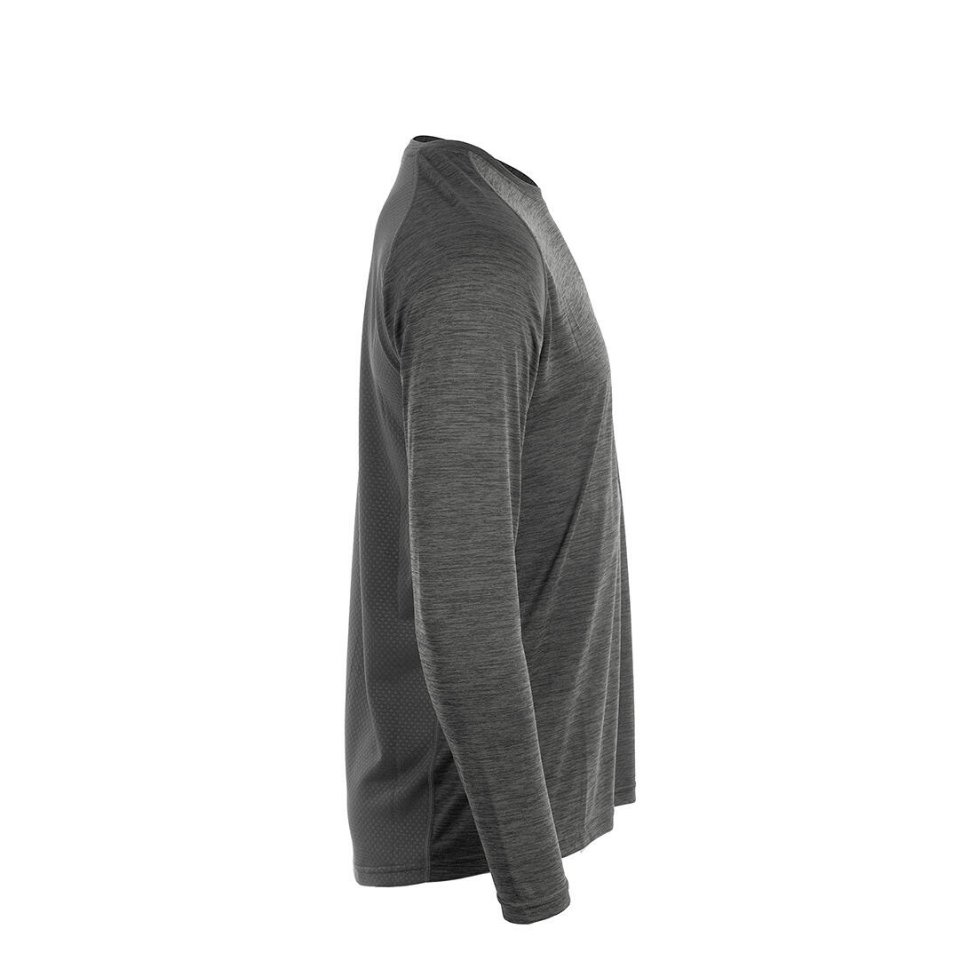 T-shirt fonctionnel manches longues Action pour homme noir 2/4