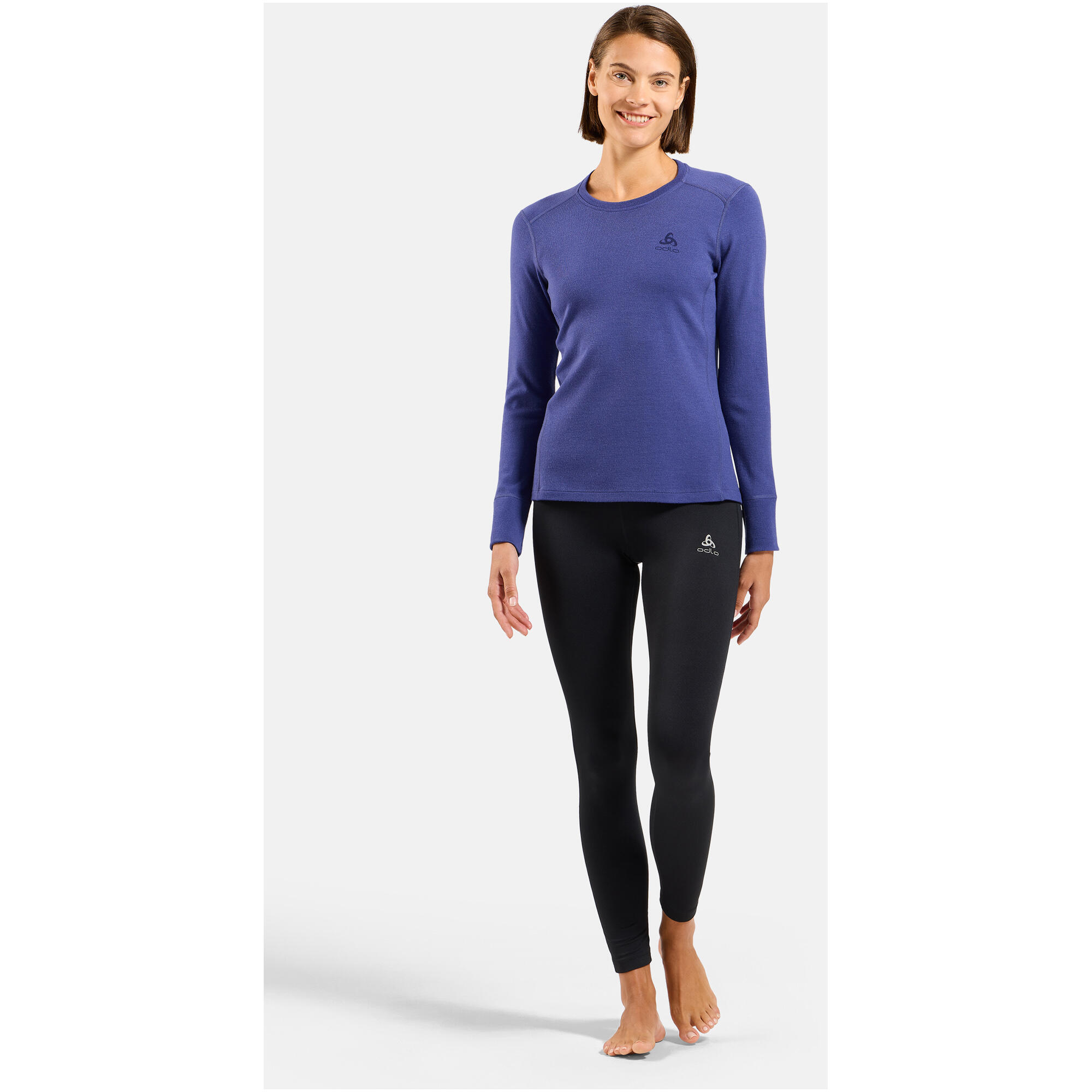 Bielizna termoaktywna z długim rękawem Odlo BL TOP crew neck l/s MERINO 260 2/6