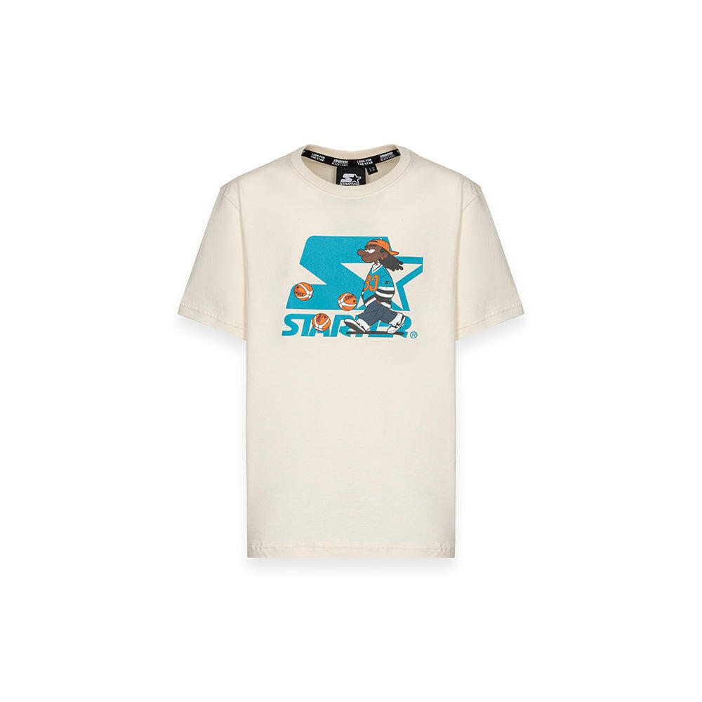 T-shirt bambino Street Player CREMA 1/2