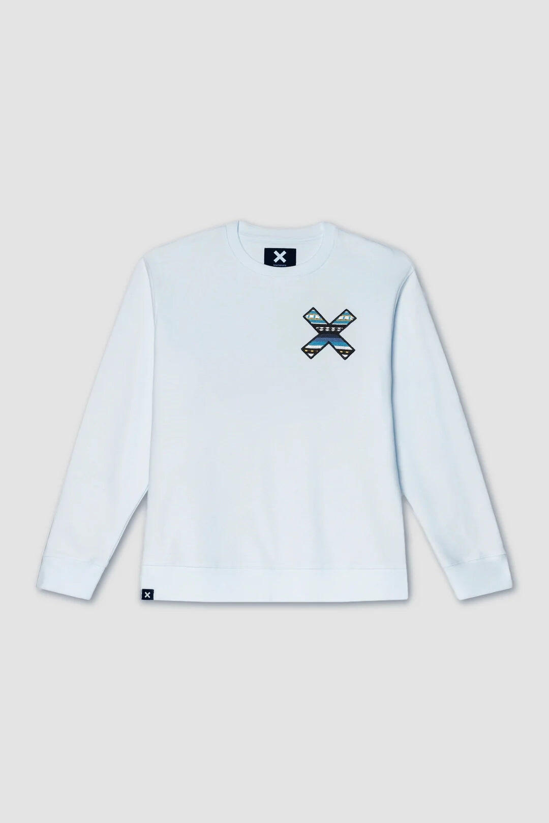 Sudadera Blue Banana Ice Blue de Algodón 100% Orgánico 7/7