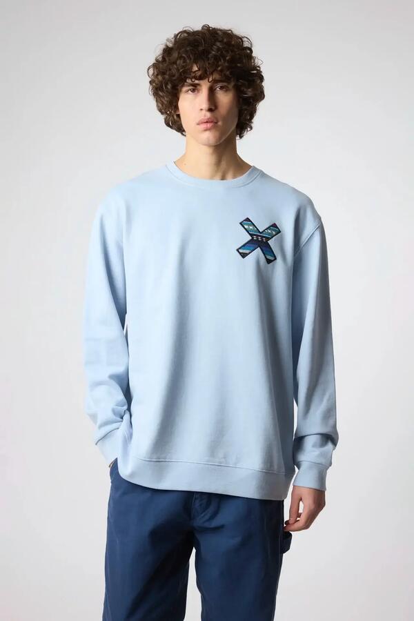 BLUE BANANA Sudadera Blue Banana Ice Blue de Algodón 100% Orgánico