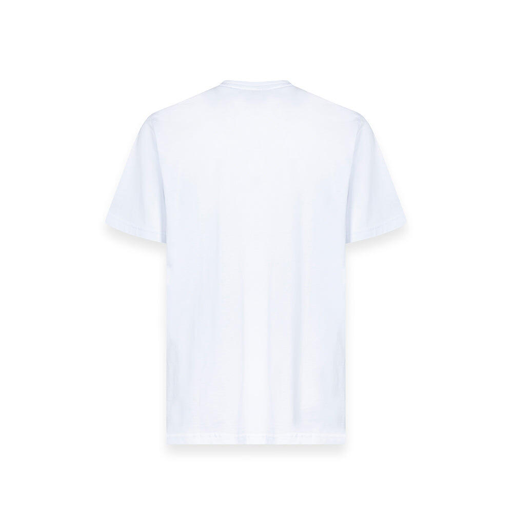 T-shirt Minimal con Logo Frontale BIANCO 3/3