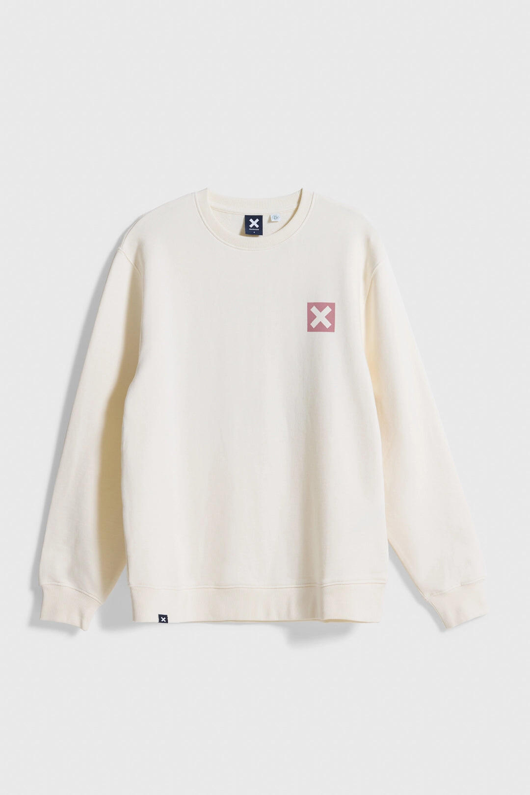 Sudadera Blue Banana Blanco Roto de Algodón 100% Orgánico 7/7