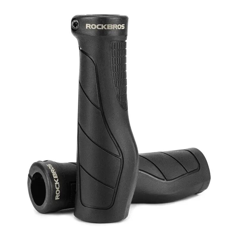 Shock absorbing grips mountain bike