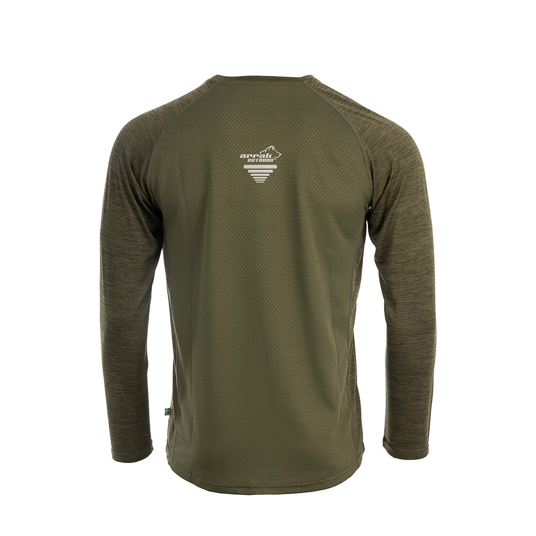 Action Func T-shirt Long Sleeve Men Olive Green 3/4