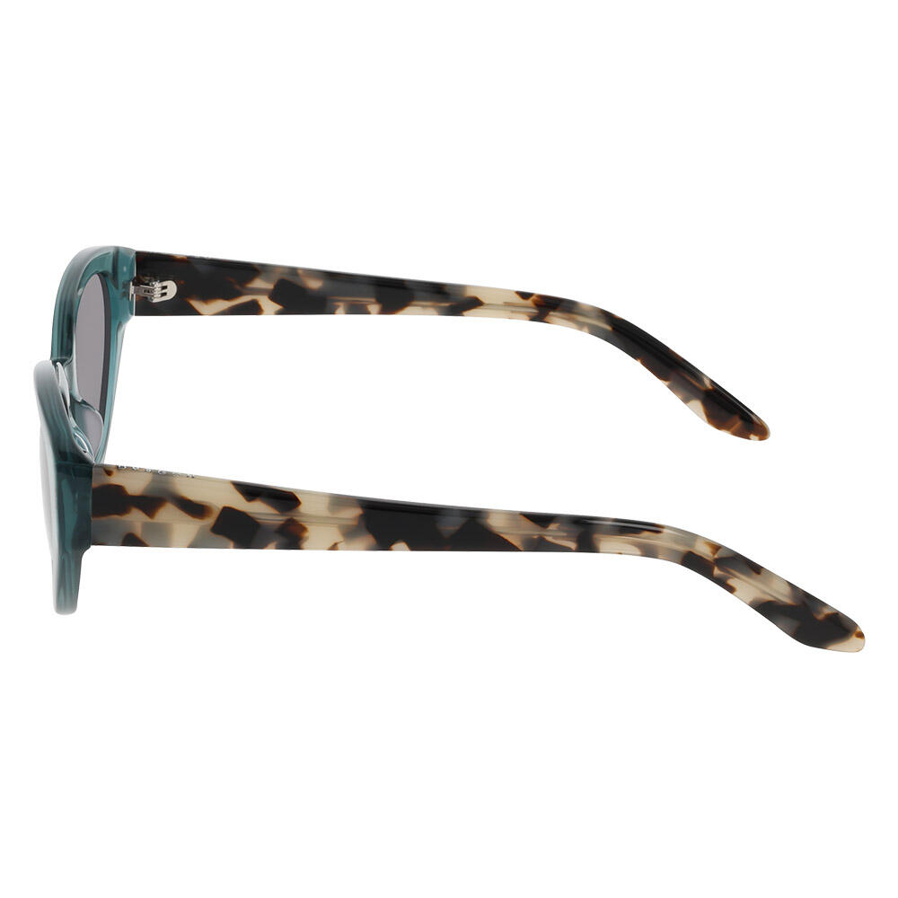 JADE Lunettes de soleil pour femmes - Teal Crystal/Lumalens Smoke 3/4
