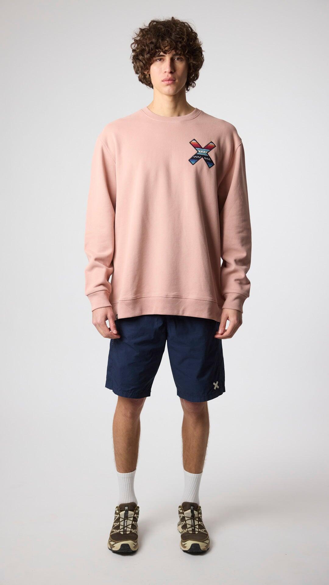 Sudadera Blue Banana Peach de Algodón 100% Orgánico 3/7