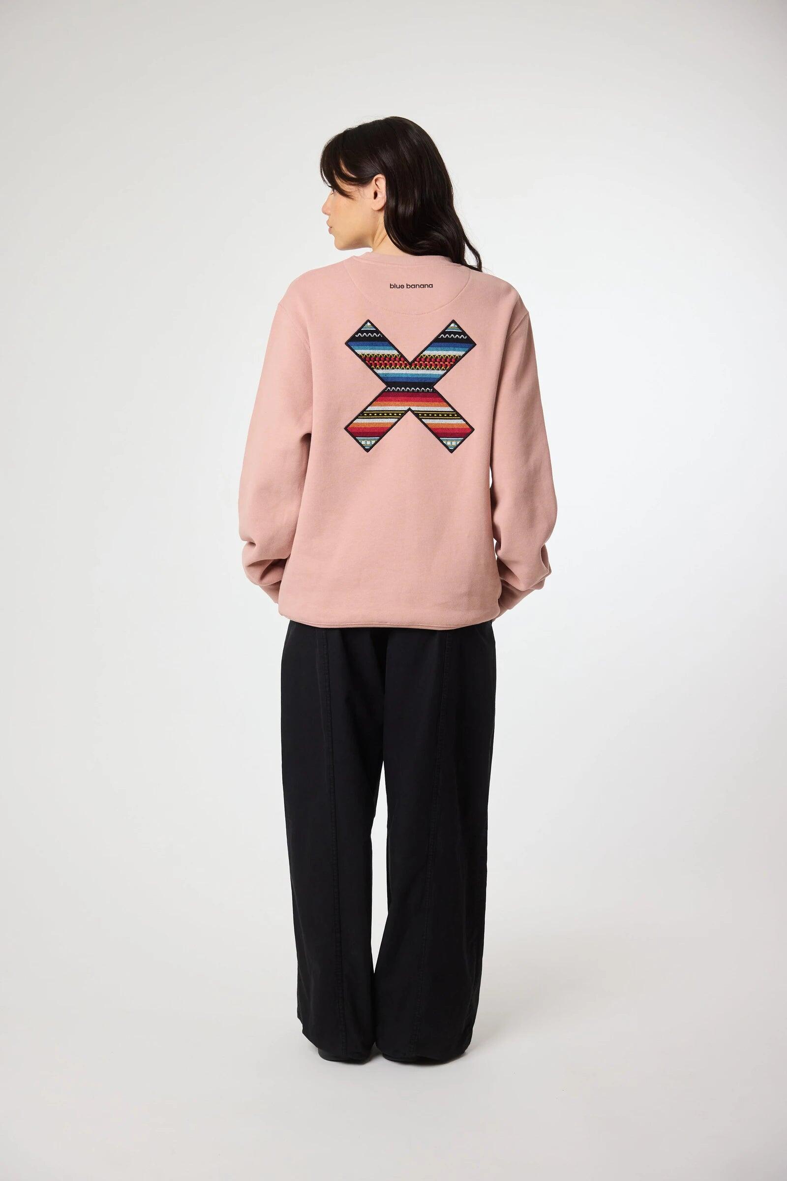 Sudadera Blue Banana Peach de Algodón 100% Orgánico 5/7