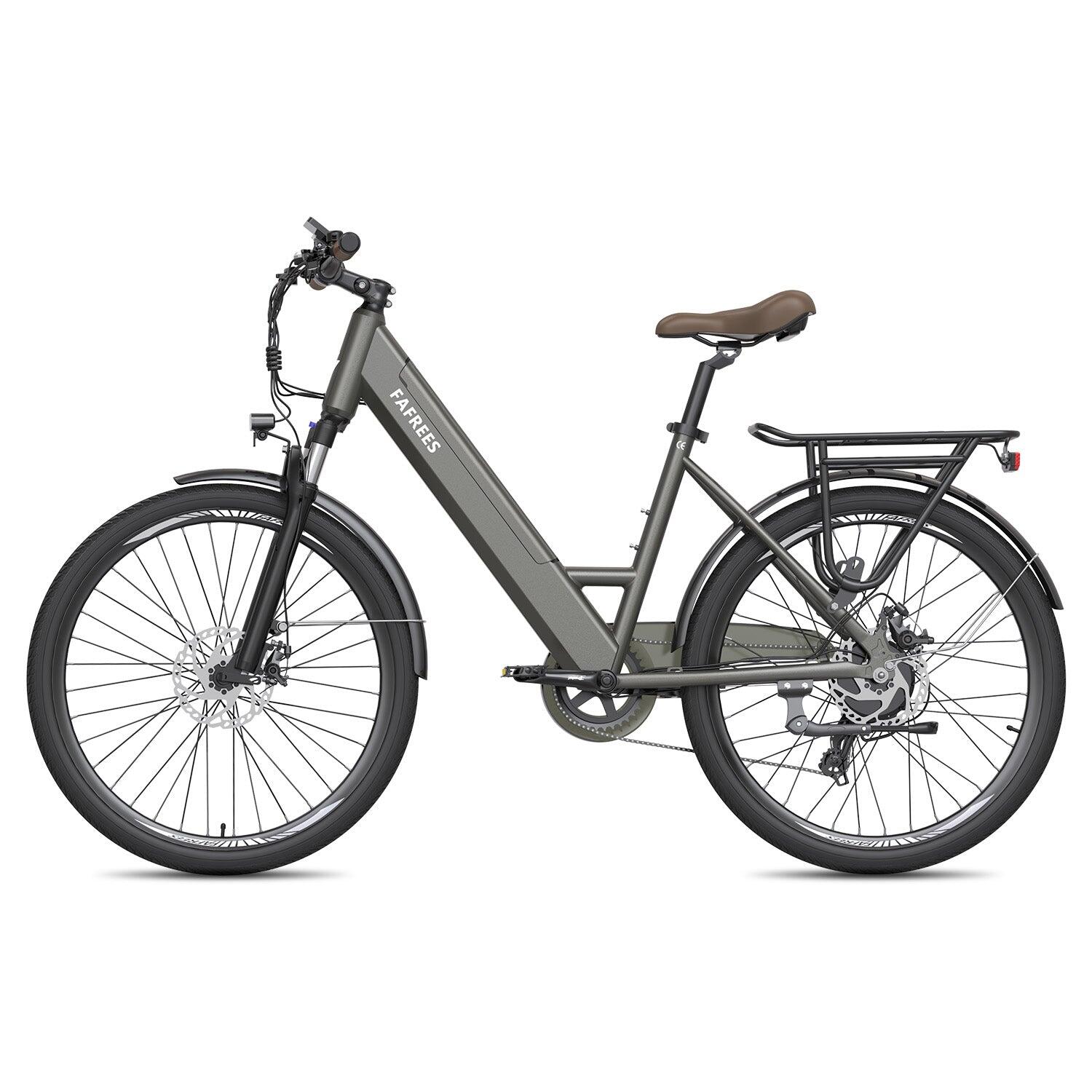 FAFREES F26 PRO Elektrische Fiets 250W 36V15Ah 26*1.75" Grijs 3/5