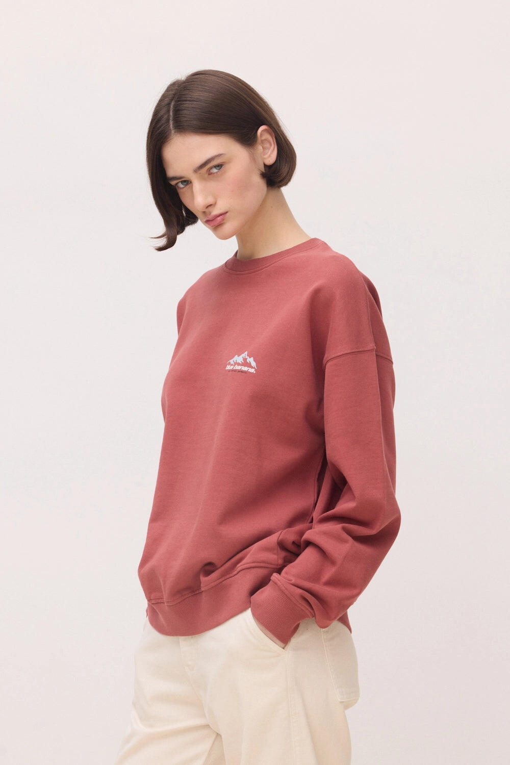 Sudadera Blue Banana Wine de Algodón 100% Orgánico 4/7