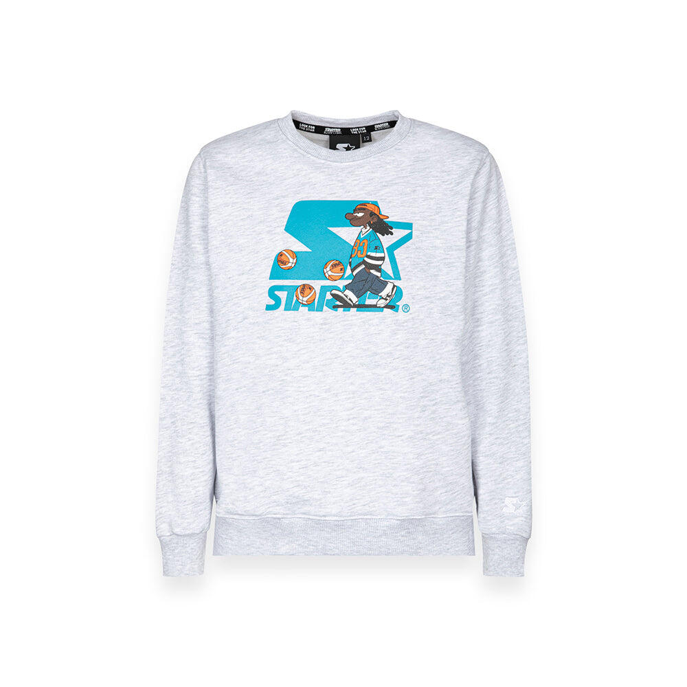 Felpa girocollo estiva Street Player GRIGIO 1/2