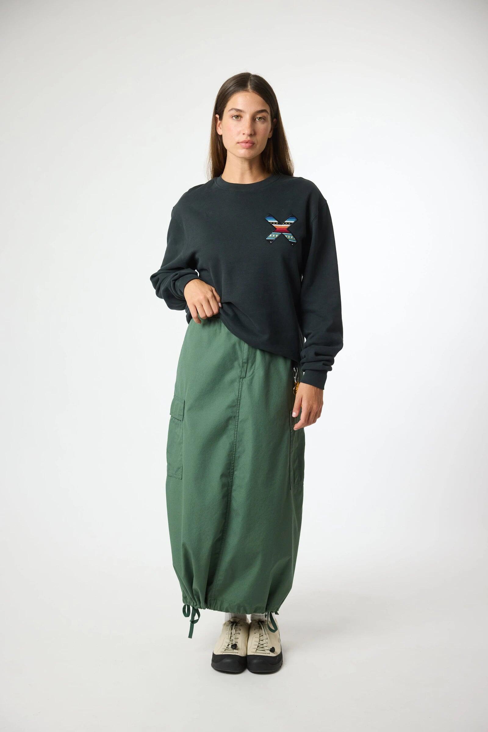 Sudadera Blue Banana Antracita de Algodón 100% Orgánico 6/7