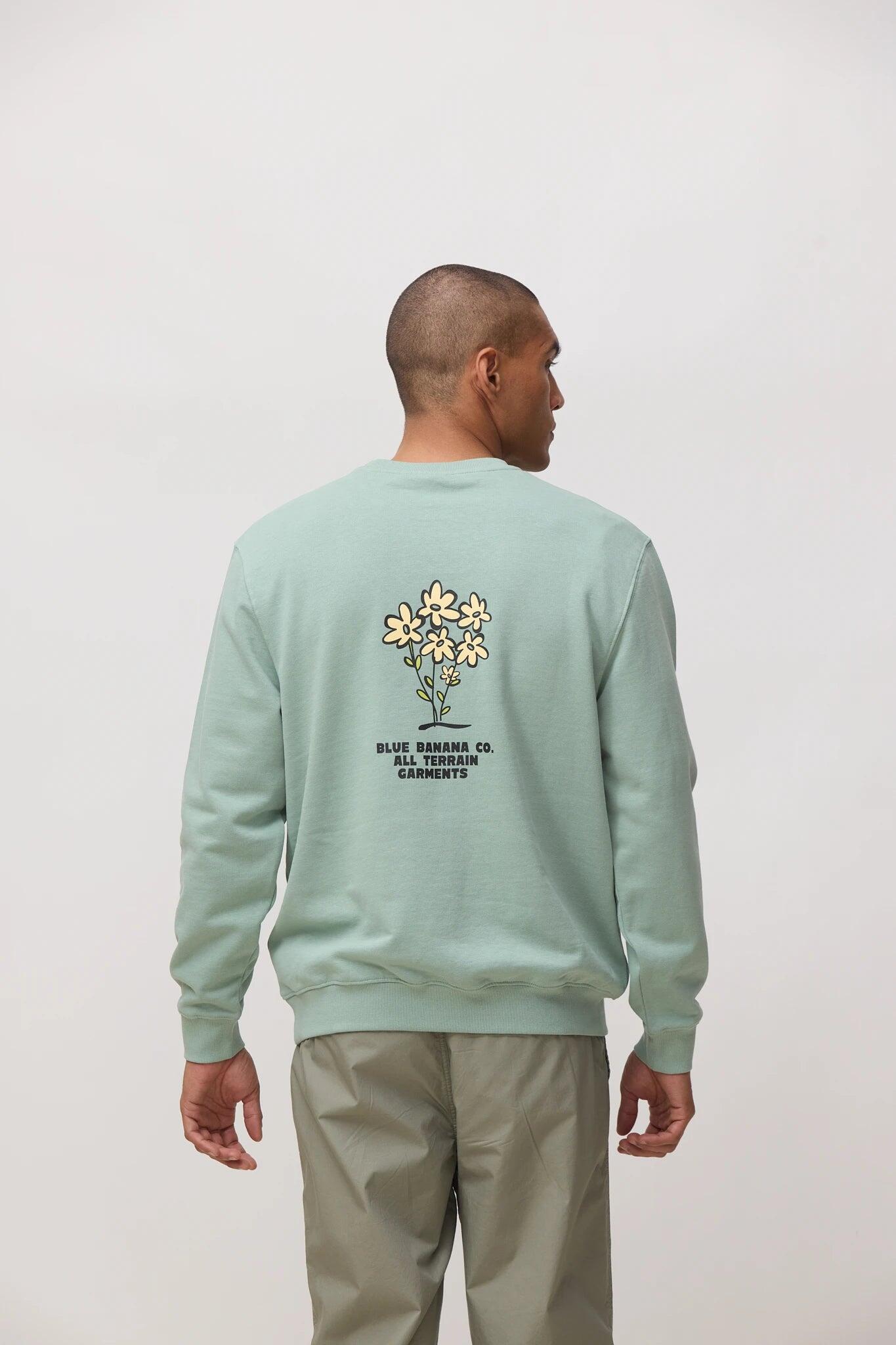 Sudadera Blue Banana Sage de Algodón 100% Orgánico 2/7