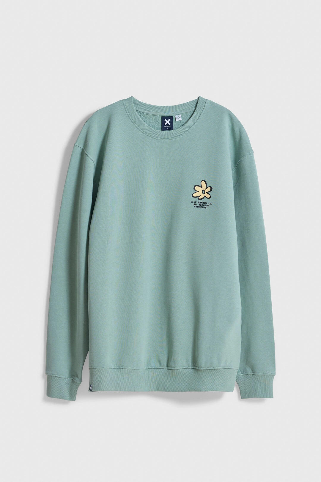 Sudadera Blue Banana Sage de Algodón 100% Orgánico 7/7