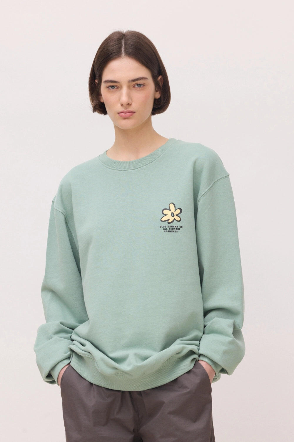 Sudadera Blue Banana Sage de Algodón 100% Orgánico 4/7