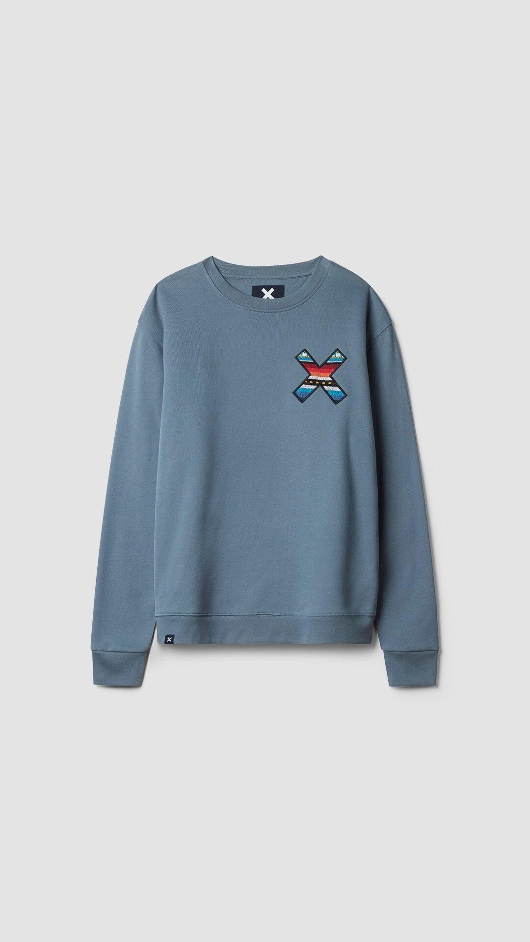 Sudadera Blue Banana Sky Blue de Algodón 100% Orgánico 7/7