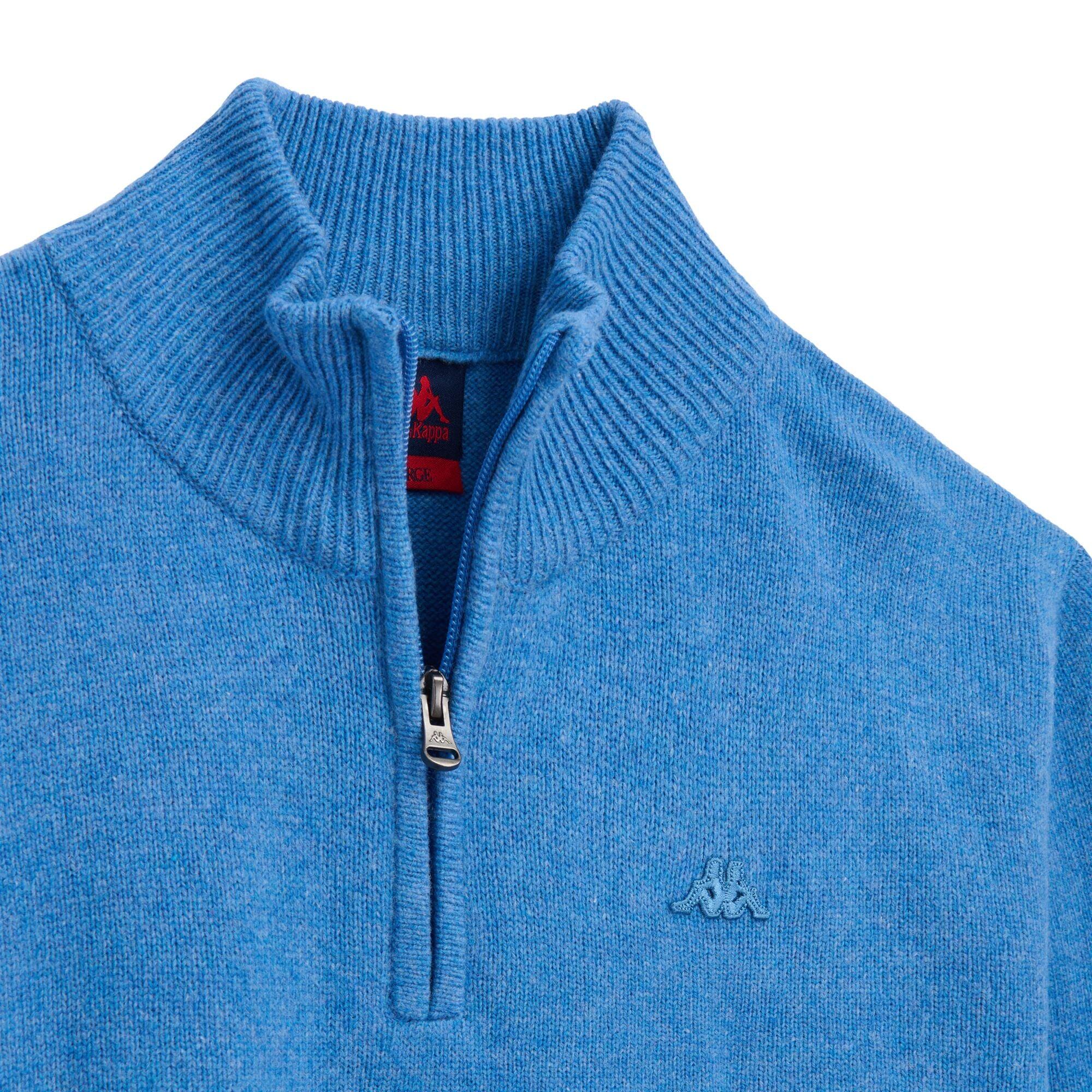 Maglione da uomo in lana blu da lifestyle 3/3