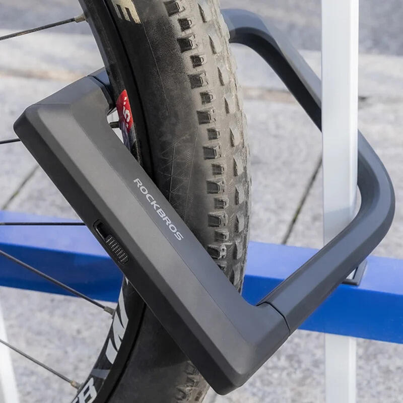 Candado para bicicleta y motocicleta de acero aleado 3/7